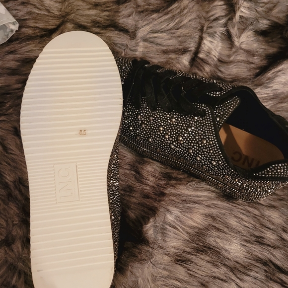 Inc black crystal sneakers new never worn - Picture 6 of 6